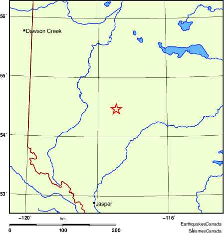 carte des localisations des stations sismologiques locales